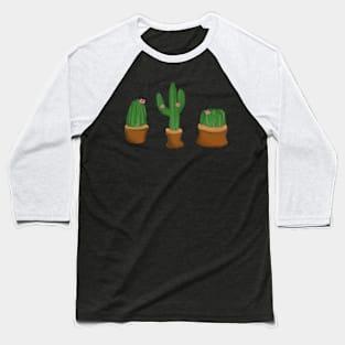 Blooming Cacti Baseball T-Shirt